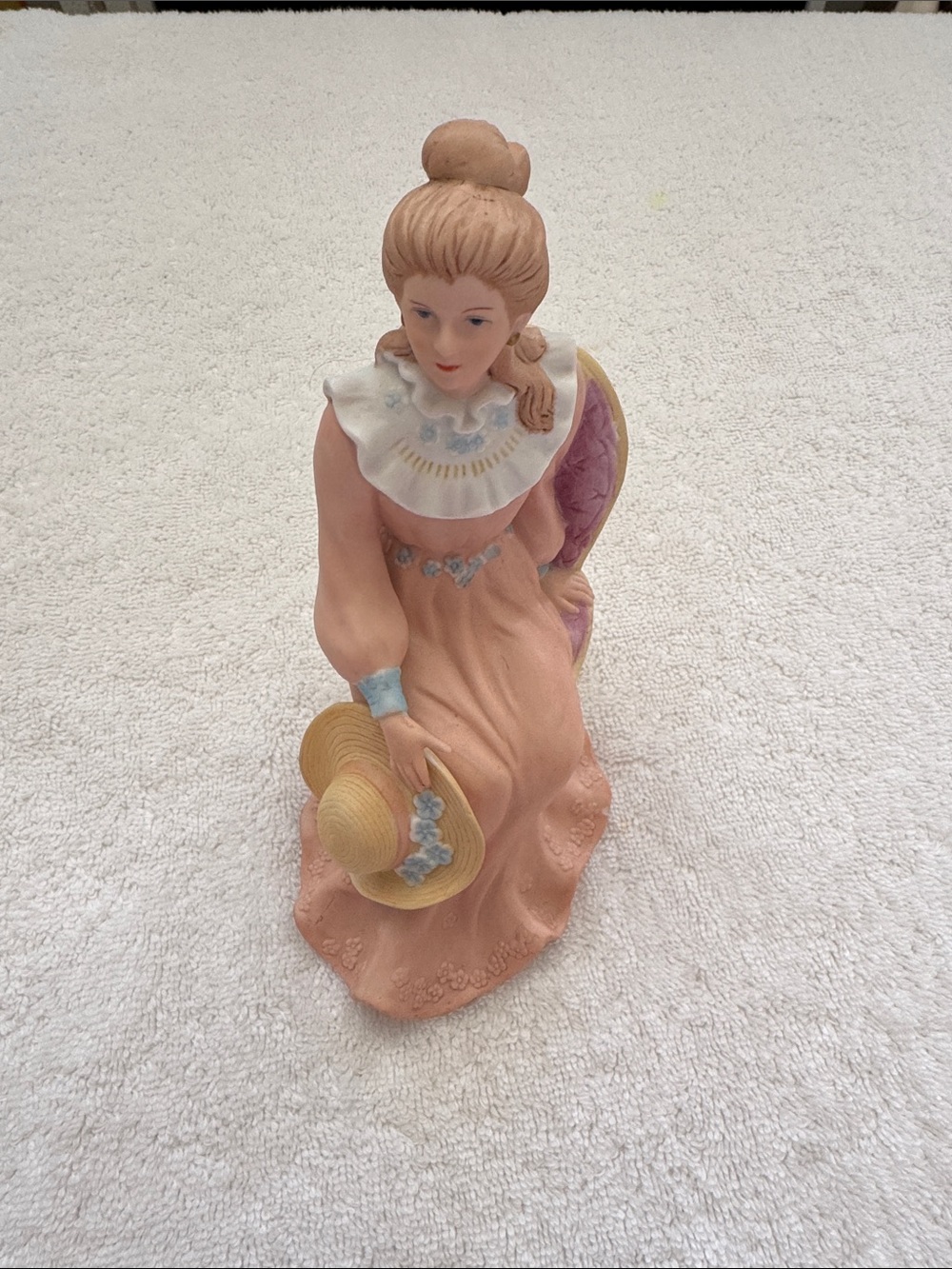 Vintage HOMCO "Courtney's Dream" Porcelain Figurine Victorian Lady